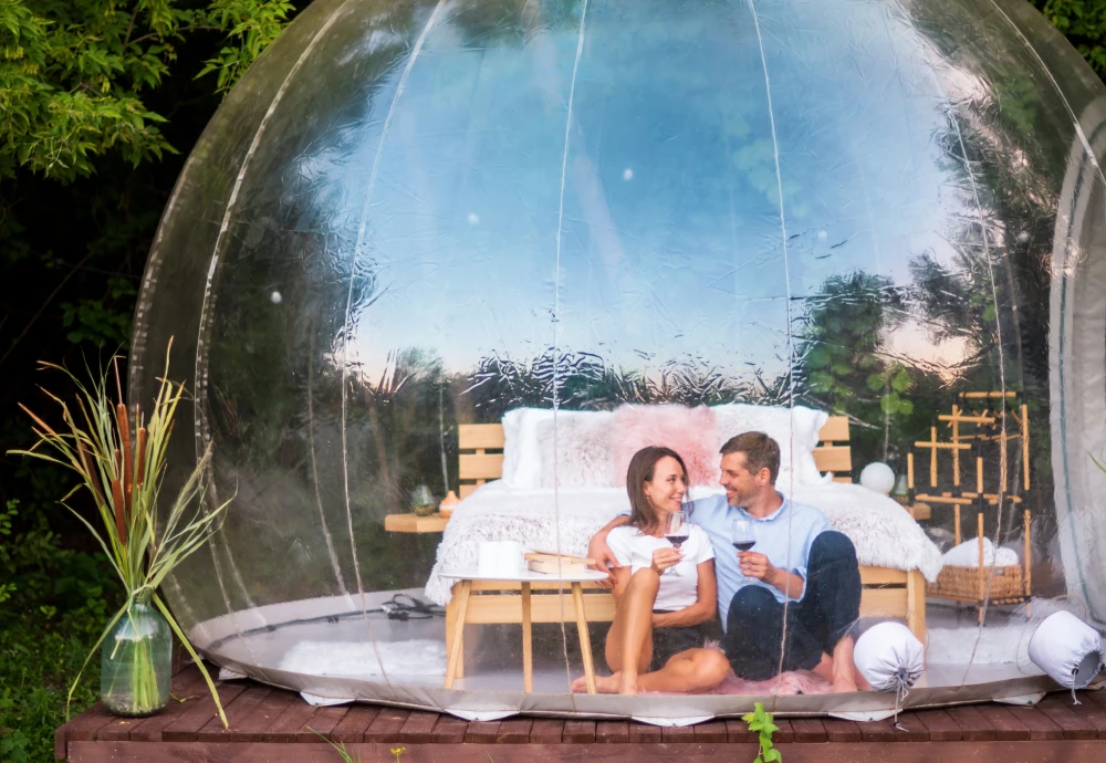 bubble tent dome